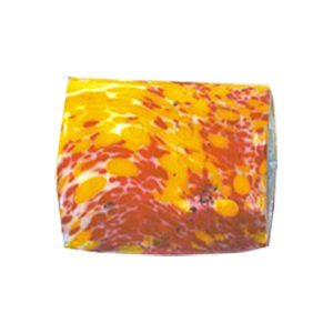 Printed small to large Furnace Glass Beads 15116