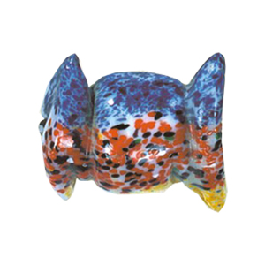 Printed small to large Furnace Glass Beads 15117