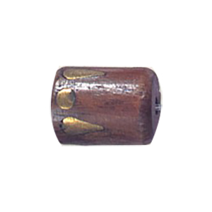 Dyed Tube Wood Beads 13219