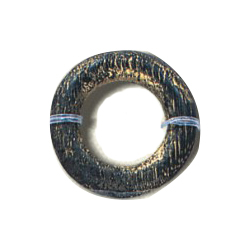 Dyed Ring Wood Beads 13238