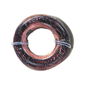 Dyed Ring Wood Beads 13242