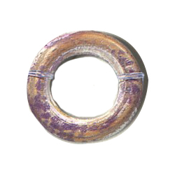 Dyed Ring Wood Beads 13245