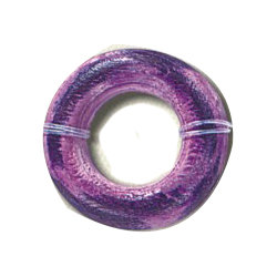 Dyed Ring Wood Beads 13246