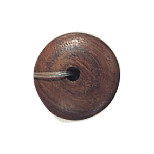 Dyed Disc Wood Beads 13284