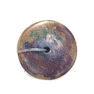 Dyed Disc Wood Beads 13286