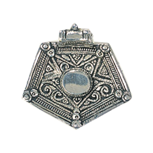 Aluminium Casted Metal Pendants 13349