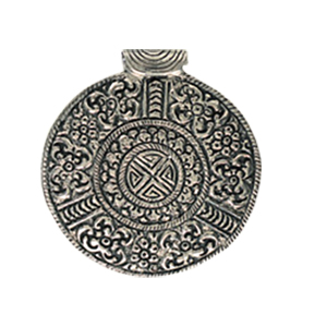 Aluminium Casted Metal Pendants 13359