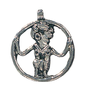 Aluminium Casted Figurine1 Metal Pendants 13362