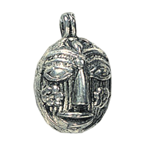 Aluminium Casted Figurine2 Metal Pendants 13424