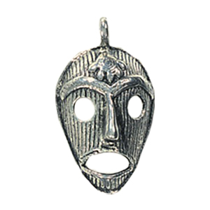 Aluminium Casted Figurine2 Metal Pendants 13428
