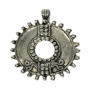 Aluminium Casted Metal Pendants 13503