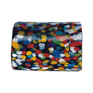 Printed large Furnace Glass Beads 15244