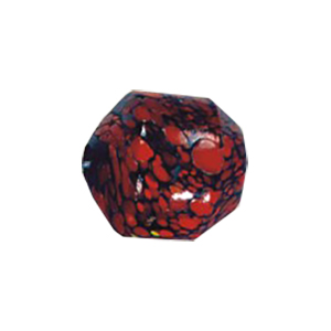 Printed large Furnace Glass Beads 15255
