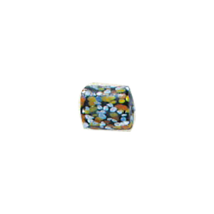 Printed small   medium Furnace Glass Beads 15260