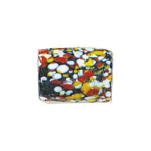 Printed small   medium Furnace Glass Beads 15273
