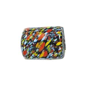 Printed small   medium Furnace Glass Beads 15275