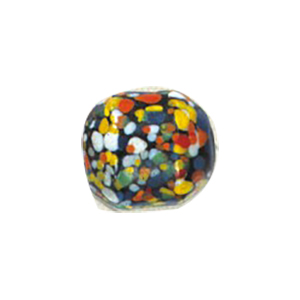 Printed small   medium Furnace Glass Beads 15282