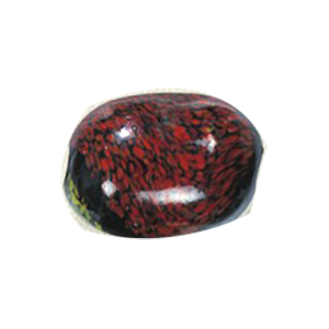 Printed small   medium Furnace Glass Beads 15288