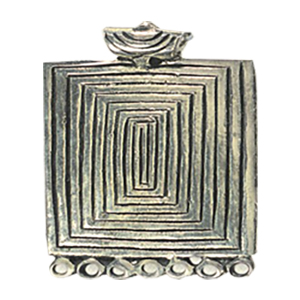 Aluminium Casted Metal Pendants 13515