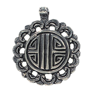 Aluminium Casted Metal Pendants 13518