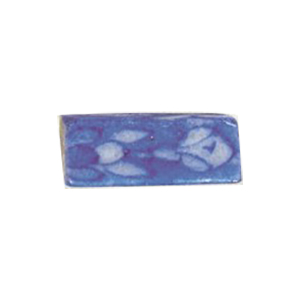 Printed Striped Venetian small   medium Furnace Glass Bead 15323