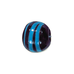 Feathered and Striped small   medium Furnace Glass Beads 15378