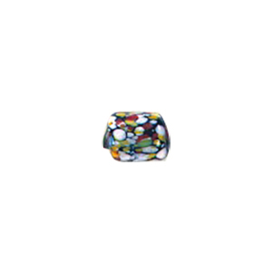 Printed and Striped small   medium Furnace Glass Beads 15393