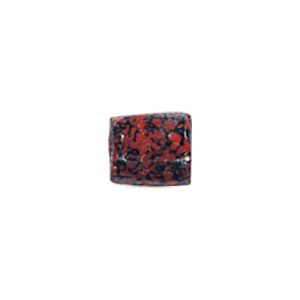 Printed and Striped small   medium Furnace Glass Beads 15395