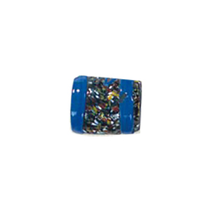 Printed and Striped small   medium Furnace Glass Beads 15420