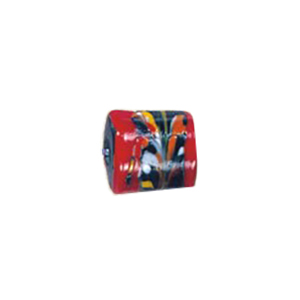 Printed and Striped small   medium Furnace Glass Beads 15425