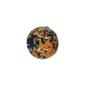 Printed and Striped small   medium Furnace Glass Beads 15438