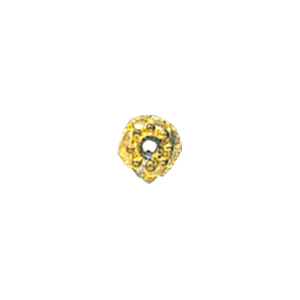 Zinc Alloy casted beads Gold plated 13625
