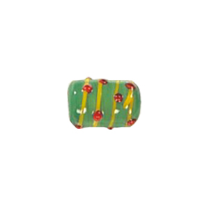 Stringer Lampworked Tube Glass Beads 13650