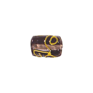 Stringer Lampworked Tube Glass Beads 13659