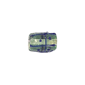 Stringer Lampworked Tube Glass Beads 13669
