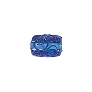 Stringer Lampworked Tube Glass Beads 13673