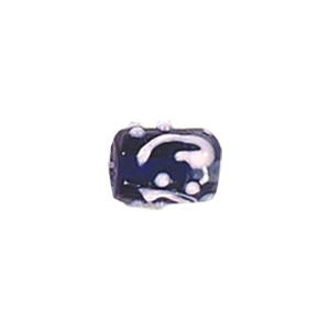 Stringer Lampworked Tube Glass Beads 13681