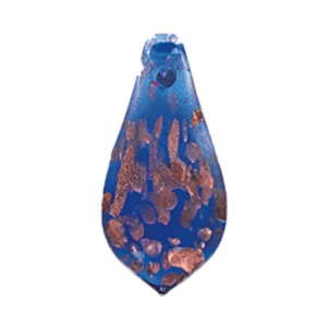 Silver foiled Glass Pendants 15511