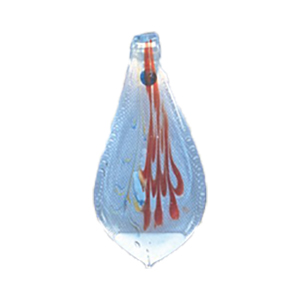 Silver foiled Glass Pendants 15528