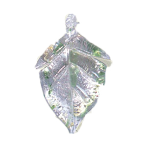 Silver foiled Glass Pendants 15536