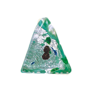 Silver foiled Glass Pendants 15550