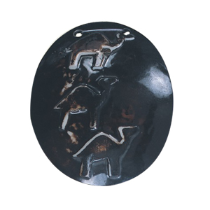 Resin casted and carved Pendants 15669