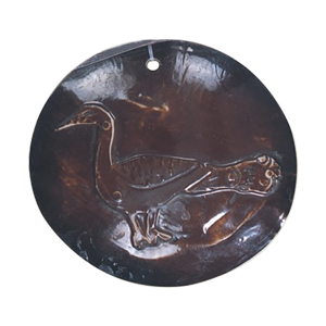 Resin casted and carved Pendants 15676