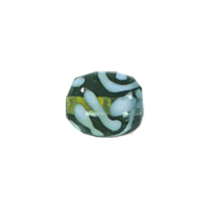 Stringer Lampworked Tube Glass Beads 13866