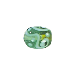 Stringer Lampworked Tube Glass Beads 13867