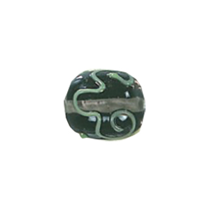 Stringer Lampworked Tube Glass Beads 13875