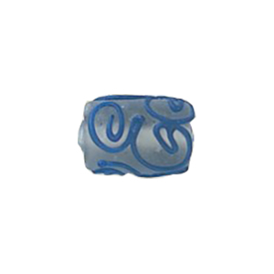 Stringer Lampworked Tube Glass Beads 13889