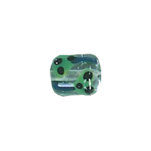 Stringer Lampworked Tube Glass Beads 13899