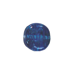 Stringer and Dotted Lampworked flat Round Glass Beads 13988