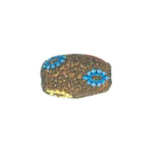 Decorated or Embellished Clay Beads 15727